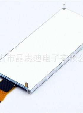 19264点阵 FSTN 负显 串口 12PIN 黑底白字 2.9寸 液晶模块 LCM
