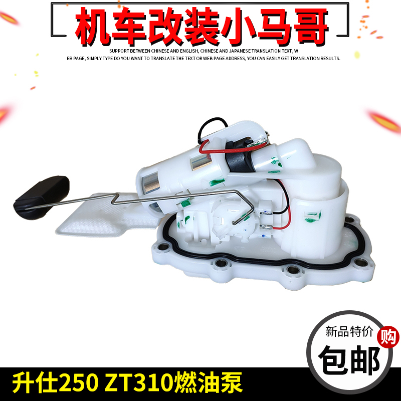 升仕ZT310-X-T-R-V油箱燃油泵ZT250-S-RT02内置燃油泵原厂配件