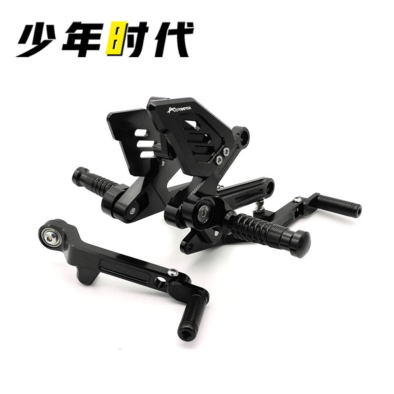 适用追600RS 升高脚踏总成 竞技脚踏