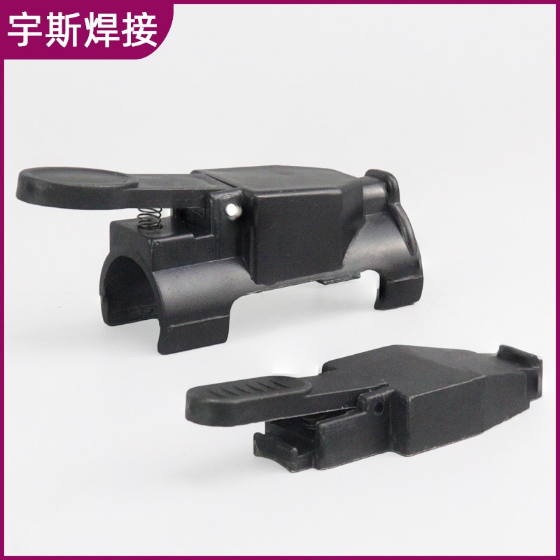 氩弧焊枪开关 红旗 镇海开关芯 焊枪开关整套带线尼龙按板开关壳