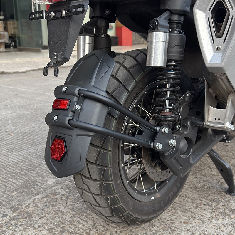 升仕368G改装后挡泥板挡泥板踏板车后泥板挡水板ZT368T-G挡泥板