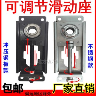 输送流水线TFU205涨紧座钢板铸钢可调节不锈钢轴承座UCTM滑块滚筒