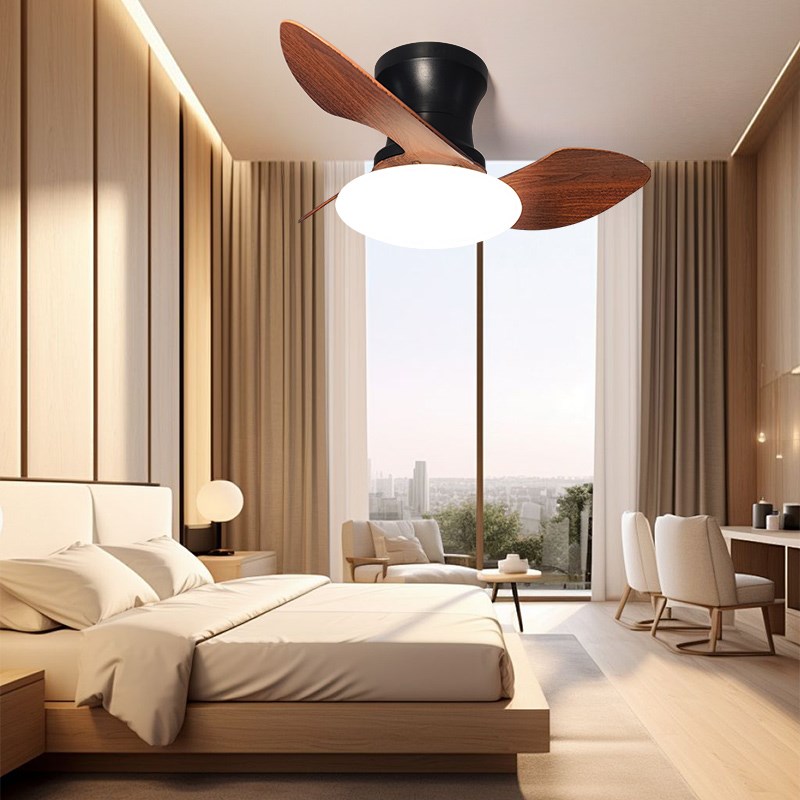 全光谱网红智能变频吊扇灯家用一体风扇吸顶灯餐厅灯电风扇吊灯具