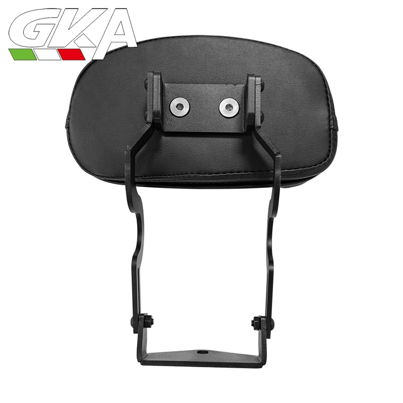 适用三阳Fiddle飞度125/150小皮革靠背尾翼腰靠加装后座靠背支架