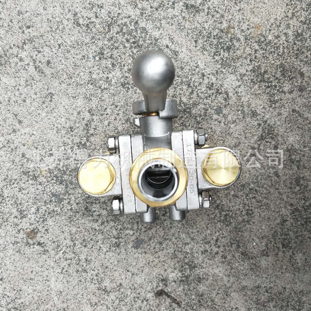 供应 低温三通球阀 微启式安全阀  DN25 低温阀 不锈钢 三通球阀