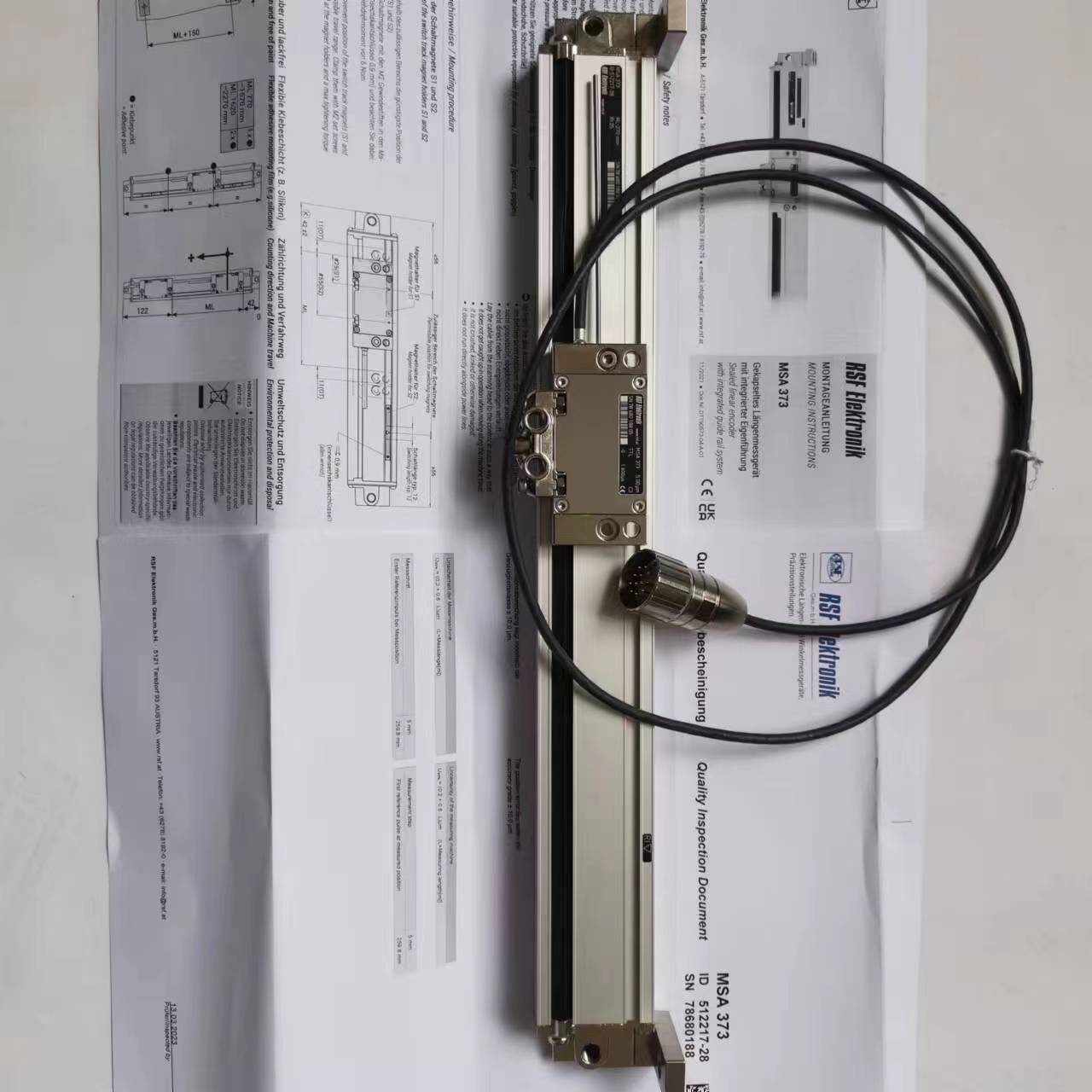 MSA 373.65 470 05R 5V 5U液压机 弯机光栅尺 四川 重庆桂林 贵州