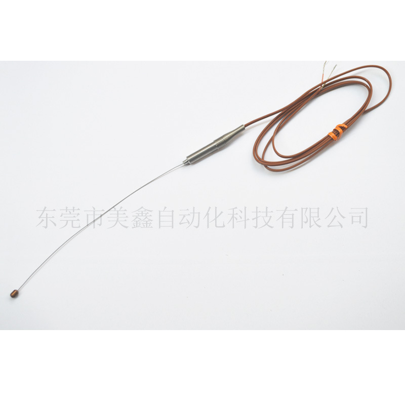 铜头灼热丝铠装K型细针热电偶TJ1-CAXL-M050G-150-MX