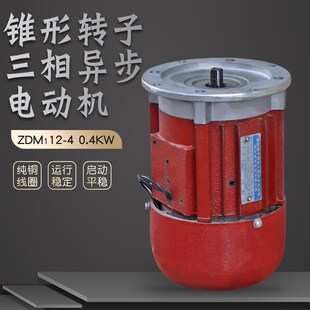 锥形转子制动三相异步电动机 04KW 025T葫芦用起升电机ZDM1124