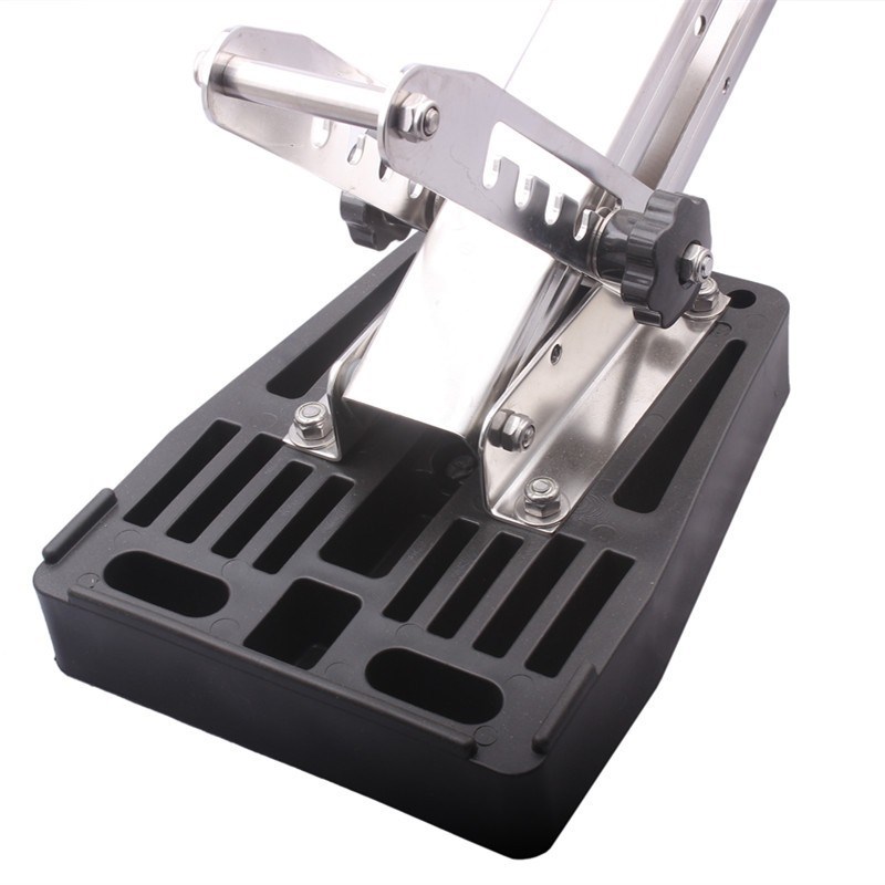 船用不锈钢马达支架2冲程发动机支架快艇游艇渔船配件