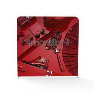 快幕秀展架定制签到背景展会 签名墙广告快展 厂家直供