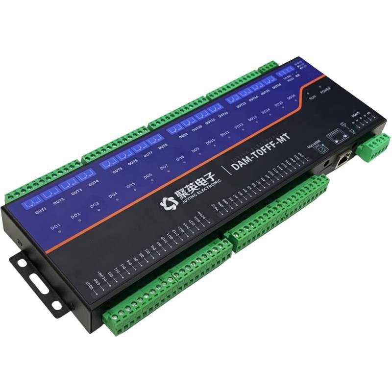 DAMT0FFF-MT GPRS开关量采集输出器模拟量入16路智能水泵远程控制