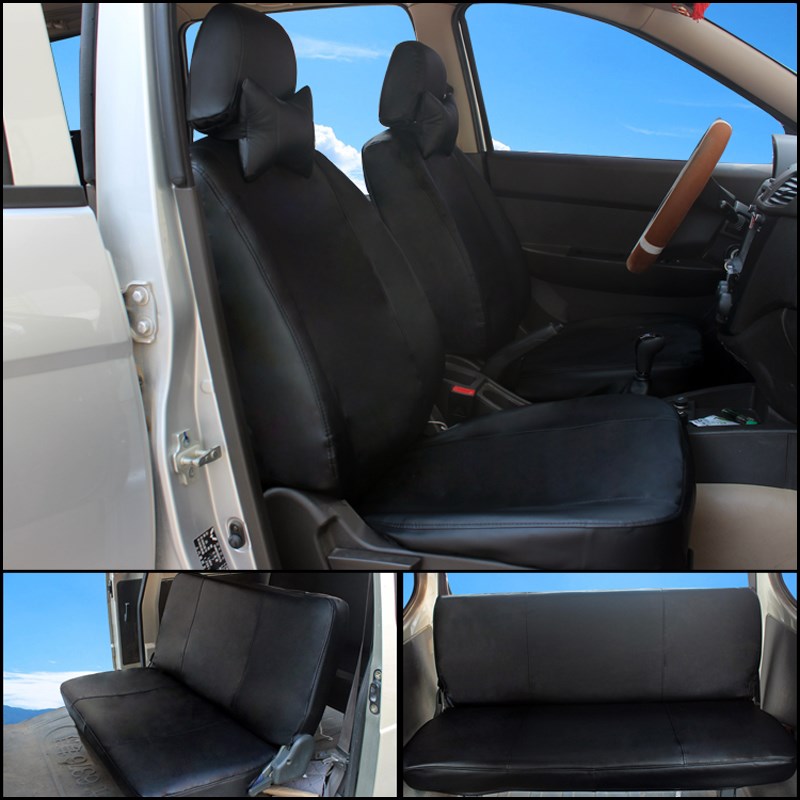 适用五菱宏光S座套荣光V加长版座椅套之光坐套面包车全包皮革冬季
