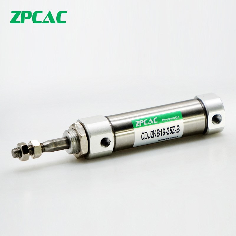 不锈钢小型迷你气缸CDJ2KB10/16-10/15/20/25/30/40/50/75/100Z-B
