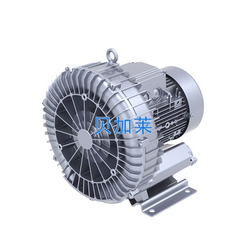 漩涡气泵 2PB710AH26-3KW 噪音低工业吸尘高压风机漩涡气泵