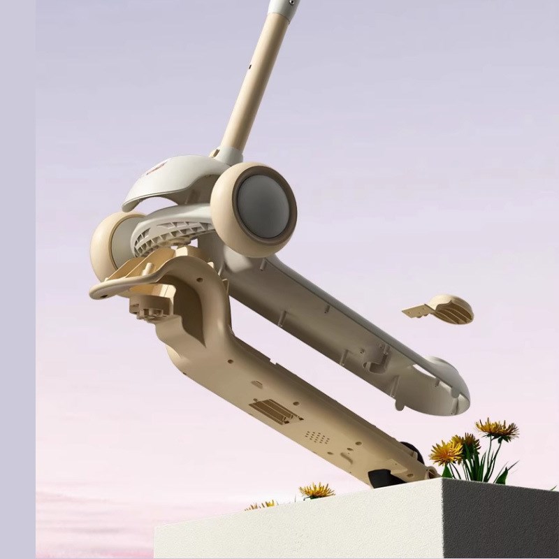 儿童滑板车1-10岁六合一可拆音乐宝宝溜溜车男女孩可推可坐带棚子