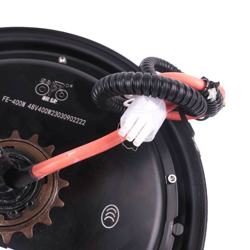 16轴10寸30H*2.0-1200W无刷碟刹电机 电动车电摩电机