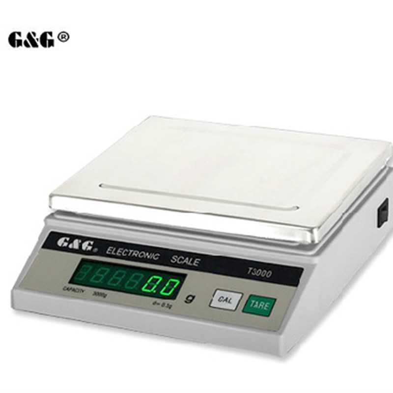 双杰天平 T5000 精度1克 5000g/1g