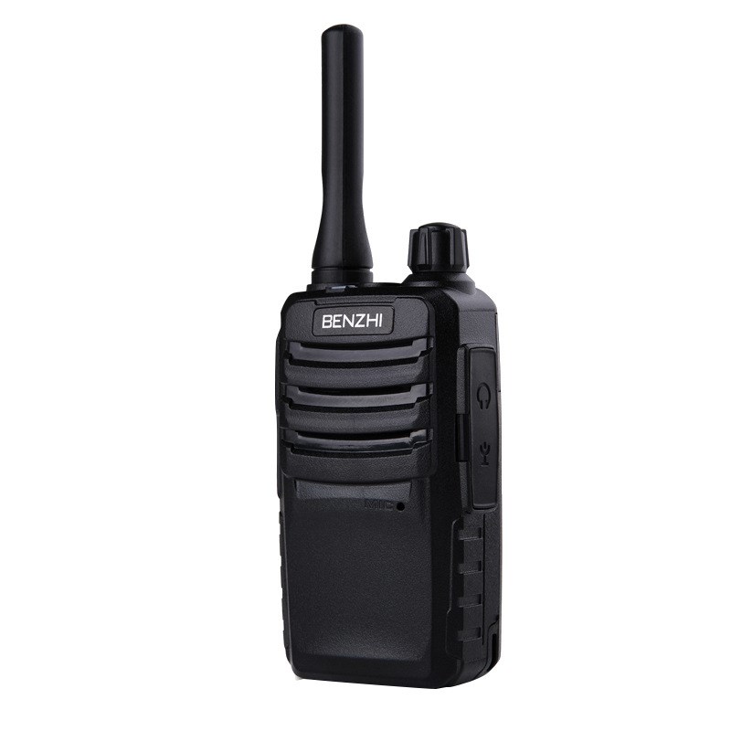 本芝V1对讲机民用1-15公里迷你小巧超薄超轻手台酒店KTV对讲讲机