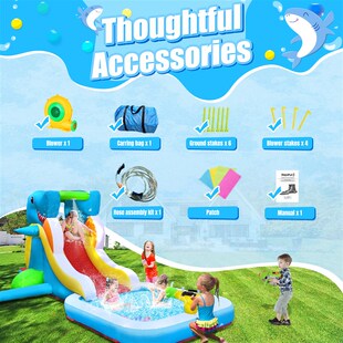 儿童小型滑梯家用城堡充气城堡跳床儿童家用城堡滑梯bounce house