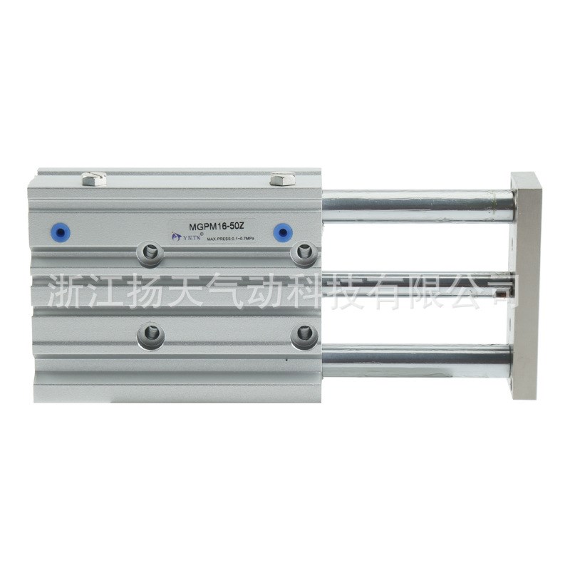 MGPM16-20-30-50-75-100大推力薄型三轴导杆smc型三杆气缸小型