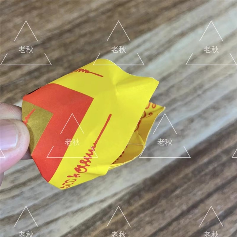 老秋小店阿赞佑纯手工元宝桶叠纸制品聚宝盆拉蜡拉胡设计底稿图纸