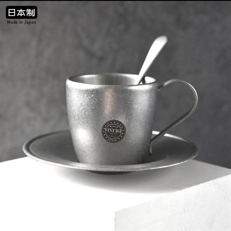 青芳咖啡杯意式复古杯子带盘配碟小奶杯奶缸