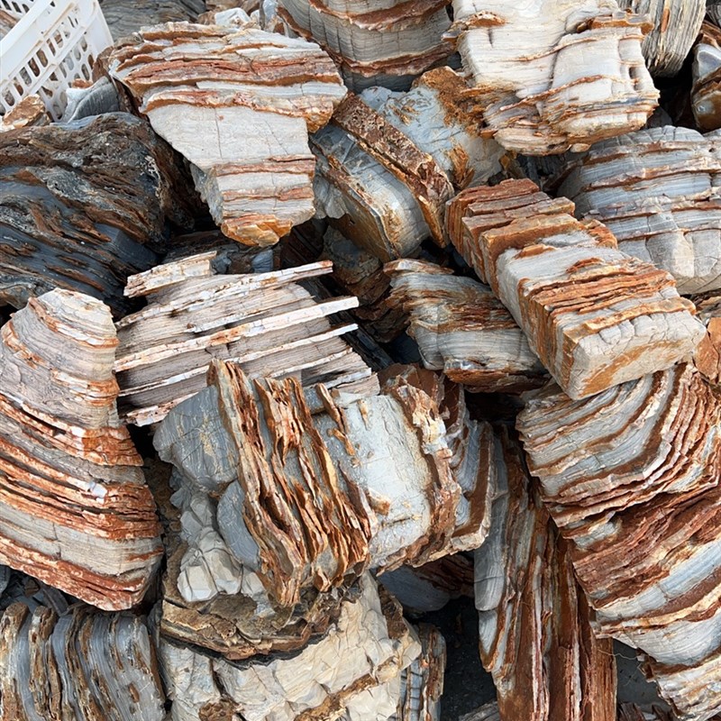 太行奇石鱼缸摆件盆景造景摆件流水摆件天然附石溪流石