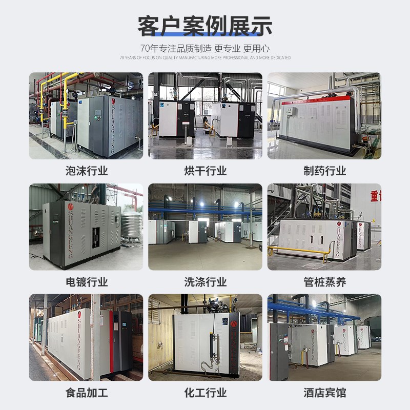 双峰 超低氮冷凝式燃气蒸汽发生器 商用工业 节能环保全自动锅炉