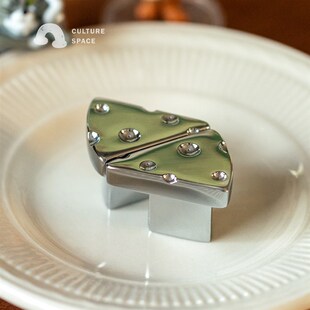 造就工间 复古拉手 铜制极简奶酪型柜门抽屉把手橱柜