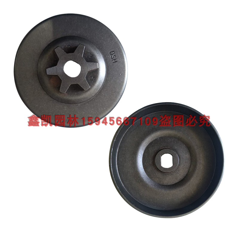 东脉58V传峰58V锂电锯炼轮被动盘58伏离合碟锂电锯配件