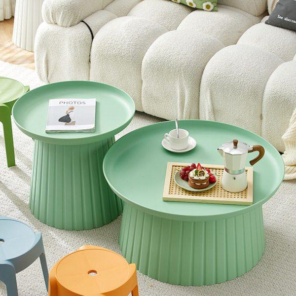 网红小户型客厅家用沙发茶几现代极简约轻奢小桌子圆形床头边几,住宅家具,茶几,淘宝优惠券,粉丝福利购,淘宝优惠卷