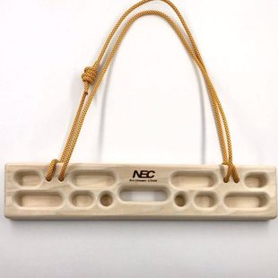 悬挂动功能训练板 健身引体向上 攀岩指力板 NEC木质训练板