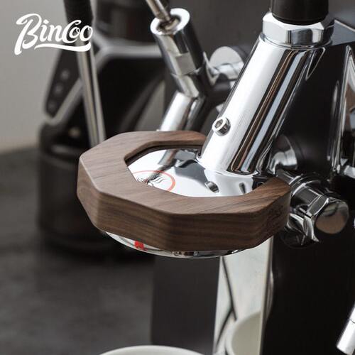 Bincoo e61系列咖啡机冲煮头胡桃木防烫圈实木隔热罩咖啡器具配件