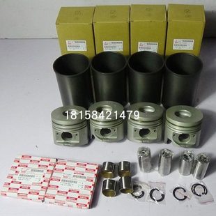 571 87813 1缸套活塞活塞销环挖掘机 缸套组件5 五十铃4HG1四配套