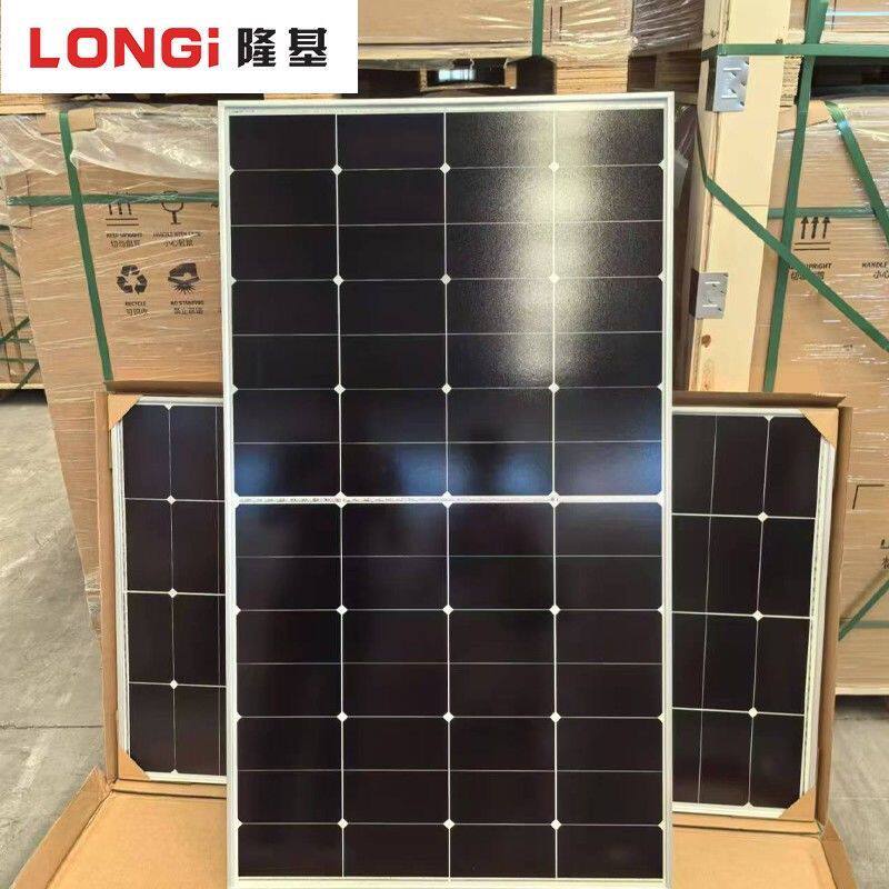 隆基太阳能发电板225瓦18伏光伏电池板充电板房车充12V蓄电池