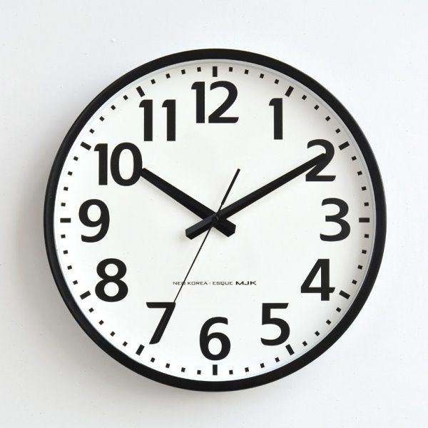 MJK简约现代钟表静音挂钟客厅家用时尚欧式时钟挂墙轻奢创意个性