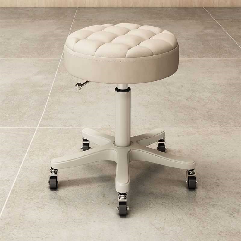 速发美容院凳子旋转升降靠背吧台B椅大工椅家用椅子理.发店美甲美