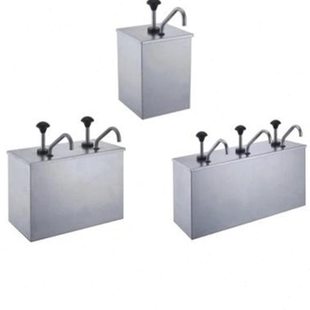 不锈钢酱汁泵 自助餐挤酱泵 压汁泵 酱浆汁分发器 荐西厨设备