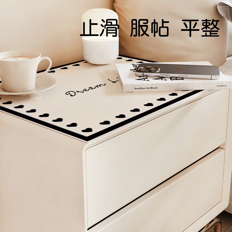 梓晨床头柜垫防水防油防污免洗简约现代皮革台面保护桌垫桌布