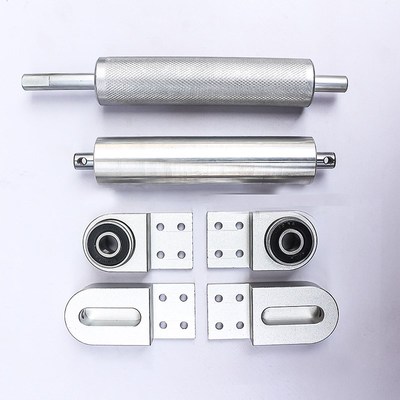 流水线配件全套输送机传送带张紧座流水线主动滚筒CNC铝座2040款