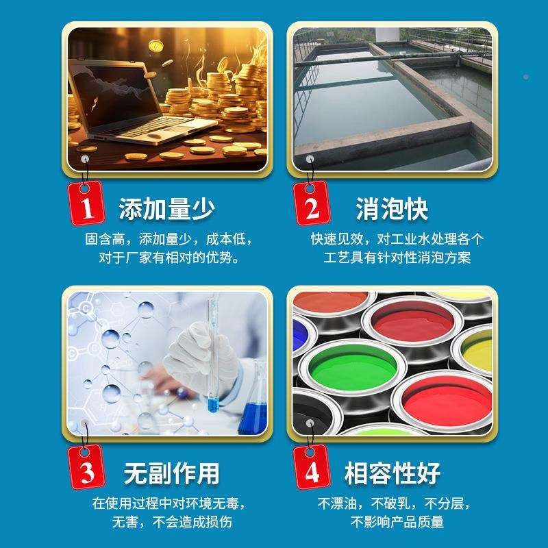 工业厂家聚醚混凝水土泡剂 水消性石JQ-901膏粉专用泥砂浆消泡0剂