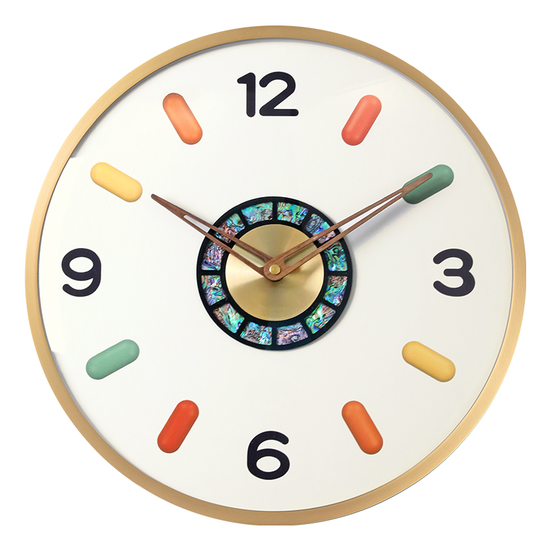 简约现代客厅挂钟2023新款挂表创意钟表轻奢时尚大气挂墙时钟