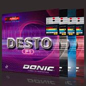 DONIC多尼克F1德士途Desto F2加强F3加硬乒乓球胶皮套胶反胶套胶