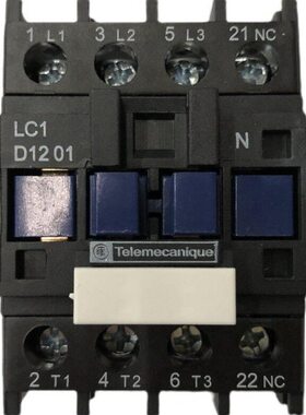 接触器LC1D1201 Telemecanique 封星交流110V/220V 电梯抱闸控制