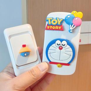 呼叫器前后门可设置不同响铃音乐门铃 门铃无线家用远距离交流数码