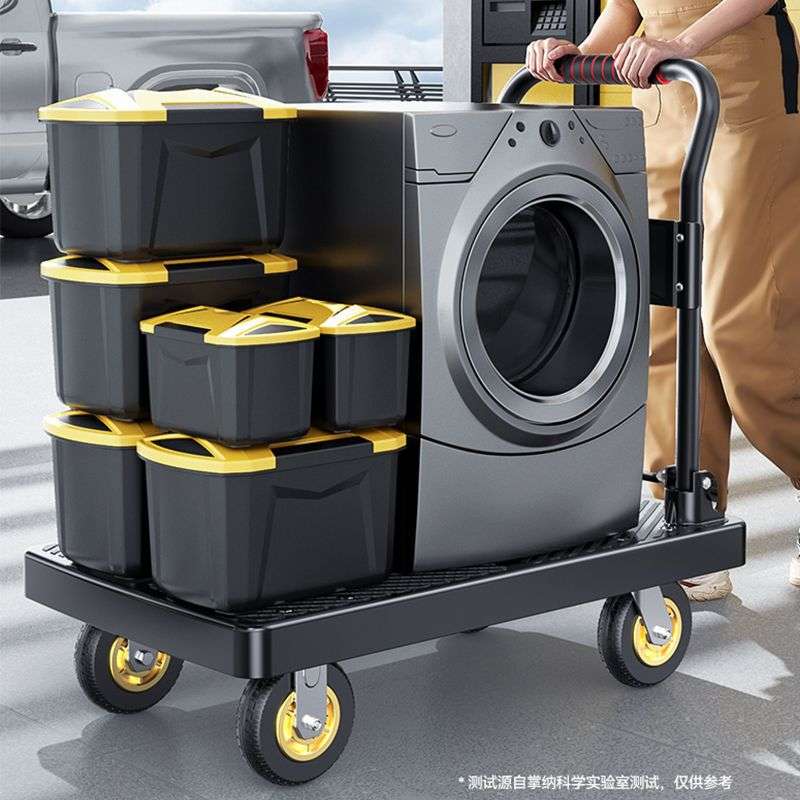 (10年不换车)手推车平板车小推车拉货拖车小拉车手拉车拉货搬运