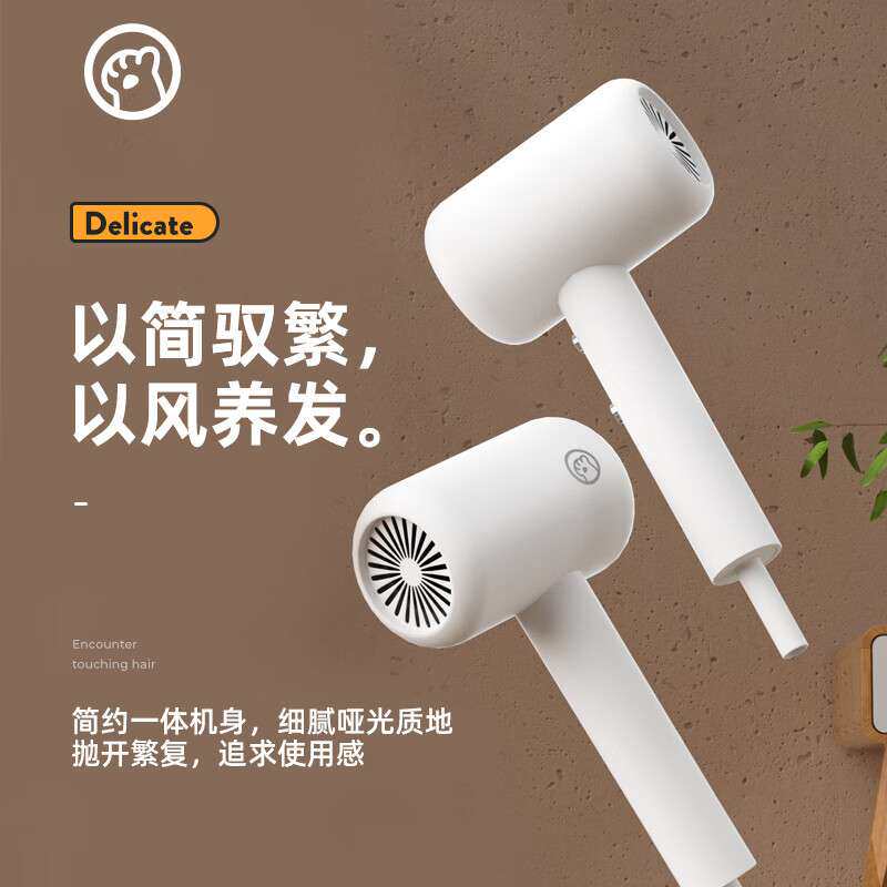 电吹风机负离子家用学生宿舍电筒大风力便携高速干降噪护发冷热风