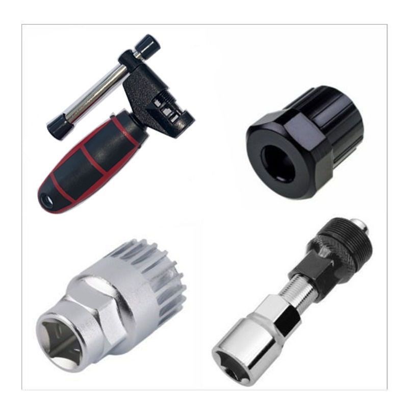 自行车中轴拆卸工具曲柄牙x盘拆卸工具中轴套筒扳手拉马拆牙盘