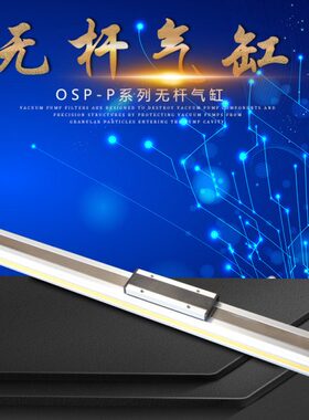 DAHANG无杆气缸OSP-P25-200-300-400-500-600-800-1000-1200-5800