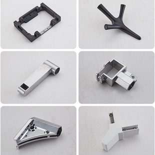 精密铸铝合金压铸件加工货架固定连接件CNC精密铸铝件铸造加工